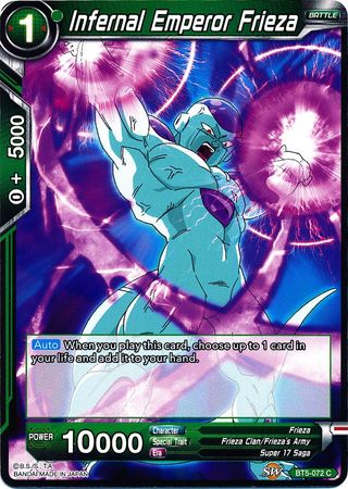 Infernal Emperor Frieza (BT5-072) [Miraculous Revival] | Odin's Place