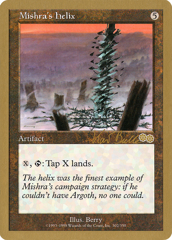 Mishra's Helix (Kai Budde) [World Championship Decks 1999] | Odin's Place