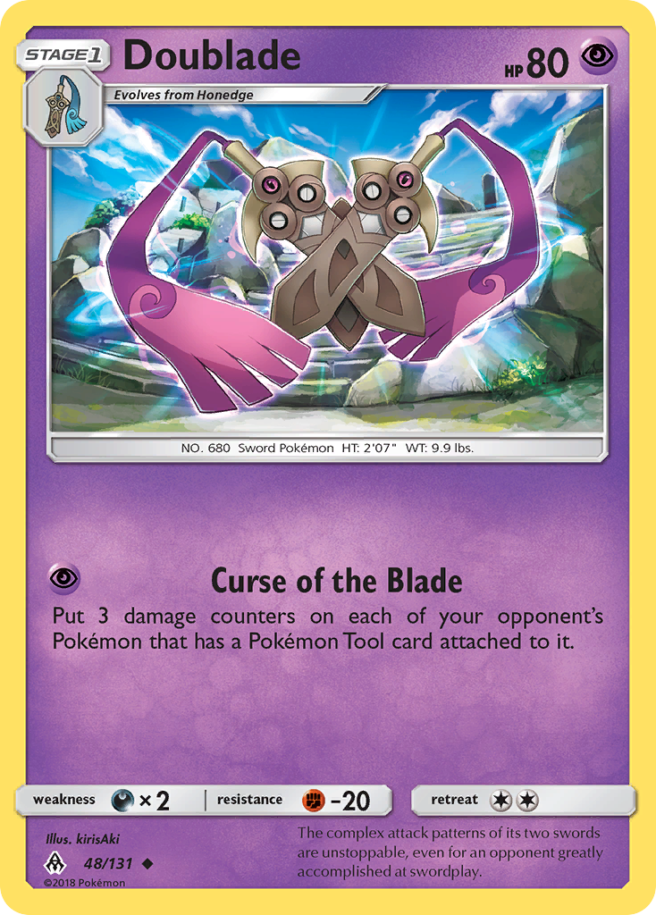 Doublade (48/131) [Sun & Moon: Forbidden Light] | Odin's Place