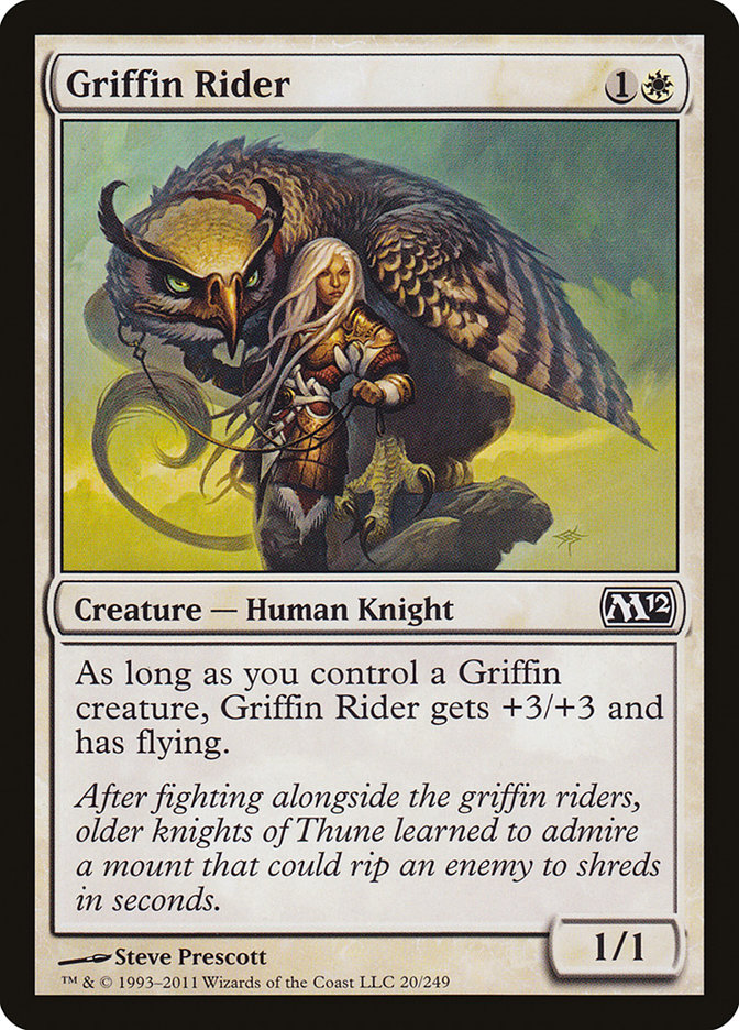 Griffin Rider (20) [Magic 2012] | Odin's Place