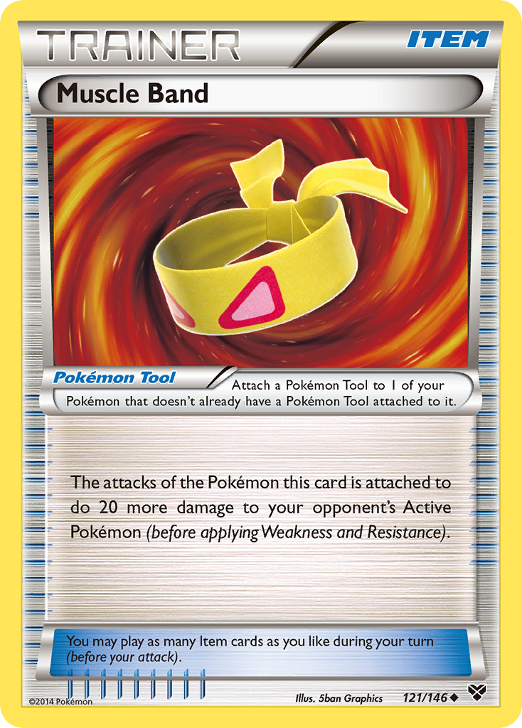 Muscle Band (121/146) [XY: Base Set] | Odin's Place