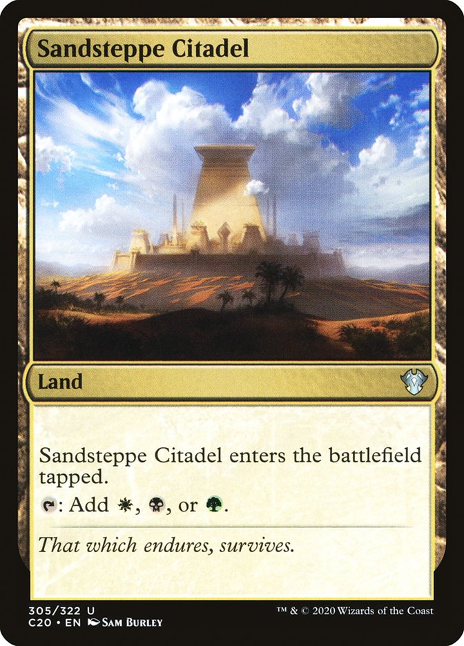 Sandsteppe Citadel [Commander 2020] | Odin's Place