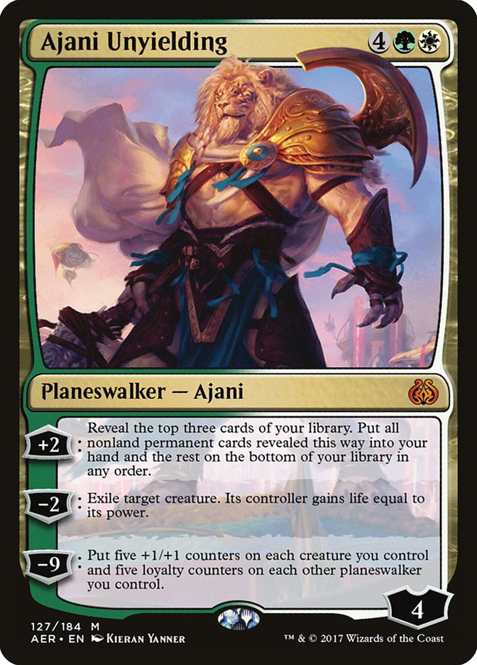 Ajani Unyielding (127) [Aether Revolt] | Odin's Place