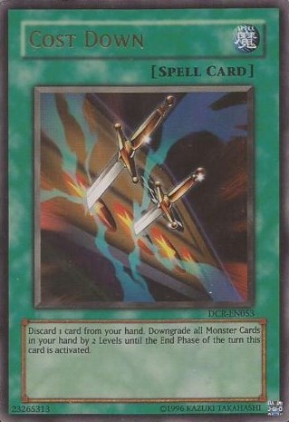 Cost Down [DCR-EN053] Ultra Rare | Odin's Place