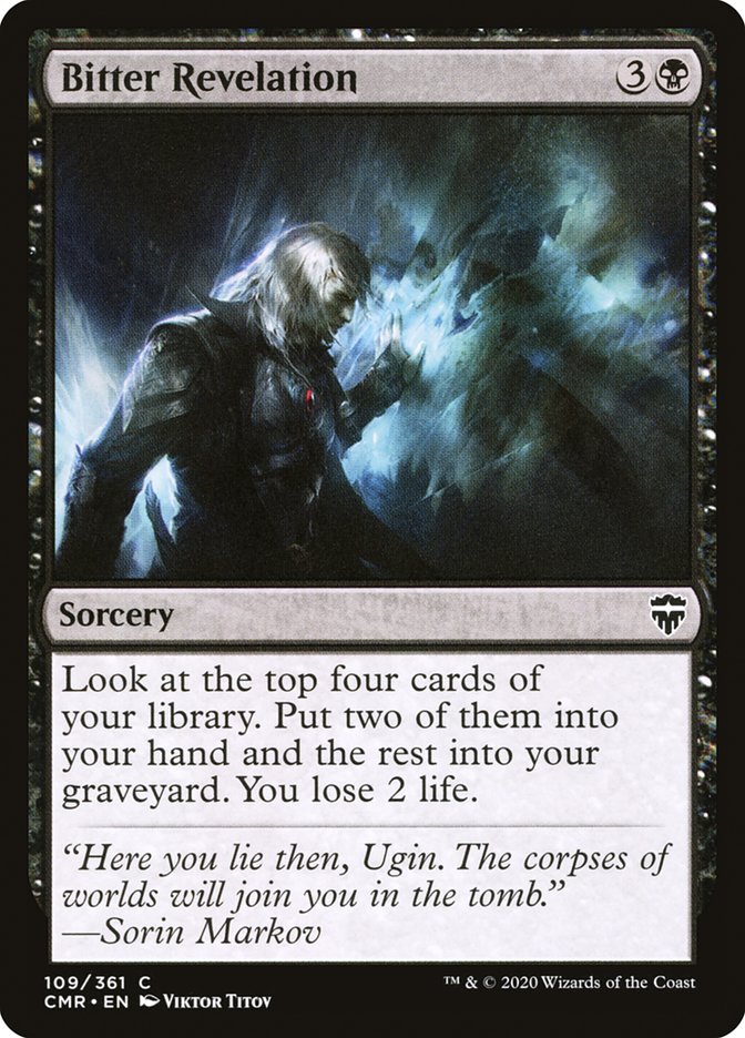 Bitter Revelation [Commander Legends] | Odin's Place