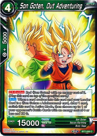Son Goten, Out Adventuring (BT7-056) [Assault of the Saiyans] | Odin's Place