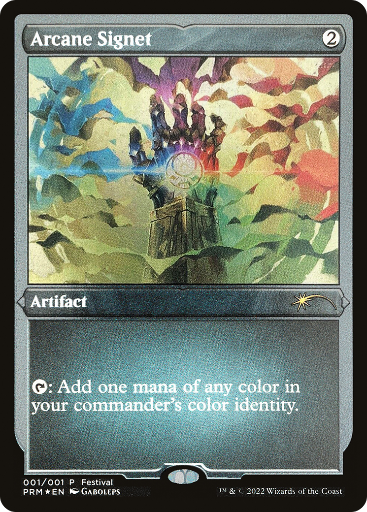 Arcane Signet (Foil Etched) [30th Anniversary Promos] | Odin's Place