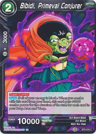 Bibidi, Primeval Conjurer (BT9-076) [Universal Onslaught] | Odin's Place