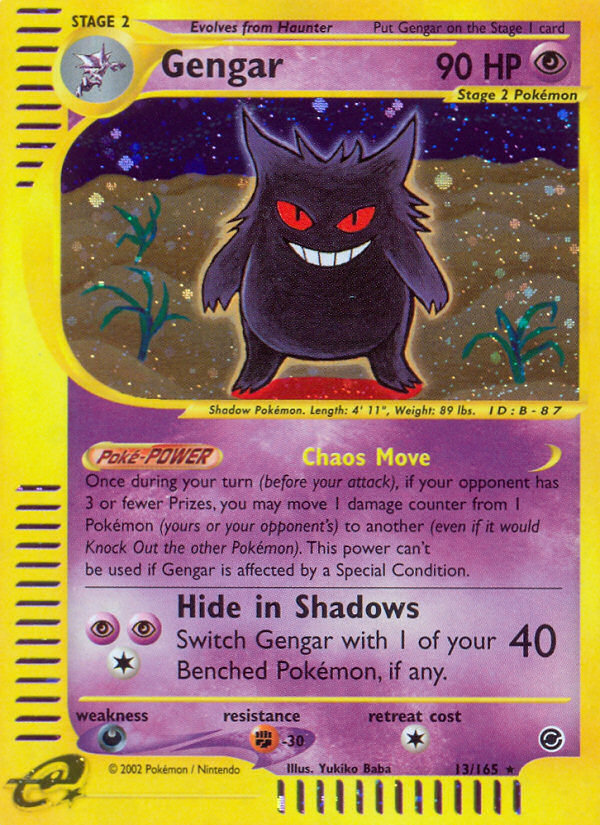 Gengar (13/165) [Expedition: Base Set] | Odin's Place