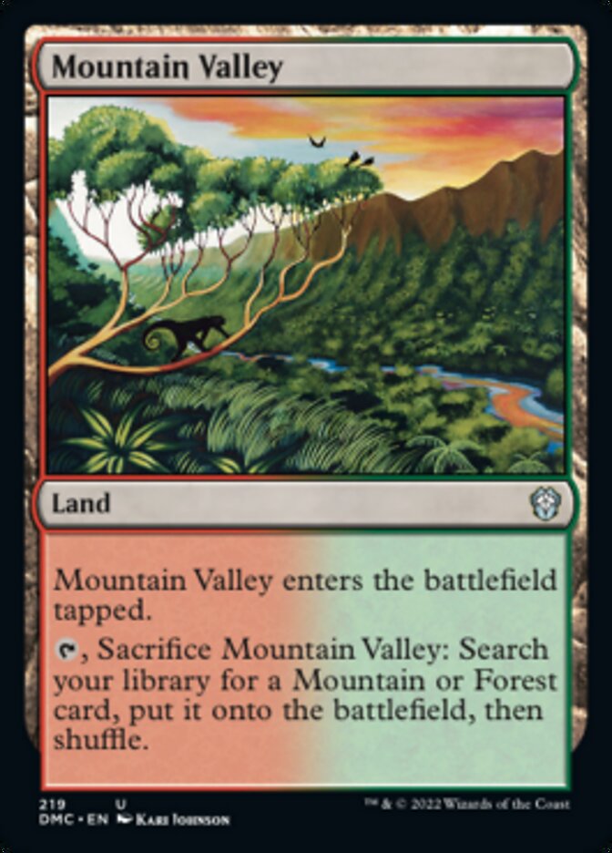 Mountain Valley [Dominaria United Commander] | Odin's Place