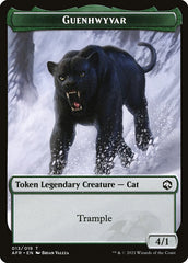 Spider // Guenhwyvar Double-Sided Token [Dungeons & Dragons: Adventures in the Forgotten Realms Tokens] | Odin's Place