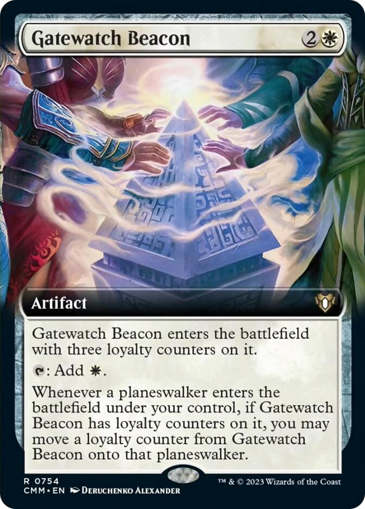 Gatewatch Beacon (Extended Art) [Commander Masters] | Odin's Place