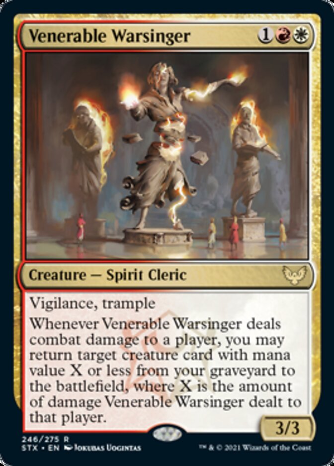Venerable Warsinger [Strixhaven: School of Mages] | Odin's Place