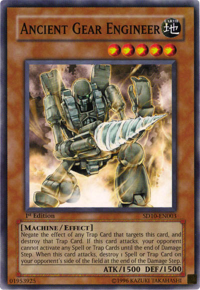 Ancient Gear Engineer [SD10-EN003] Common | Odin's Place