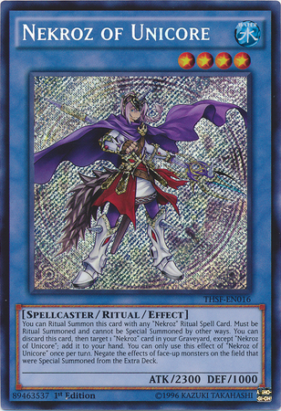 Nekroz of Unicore [THSF-EN016] Secret Rare | Odin's Place