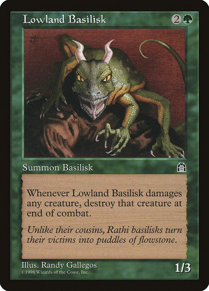 Lowland Basilisk (109) [Stronghold] | Odin's Place