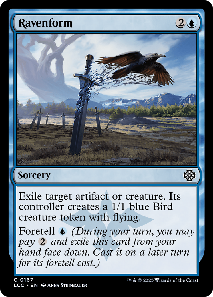Ravenform [The Lost Caverns of Ixalan Commander] | Odin's Place
