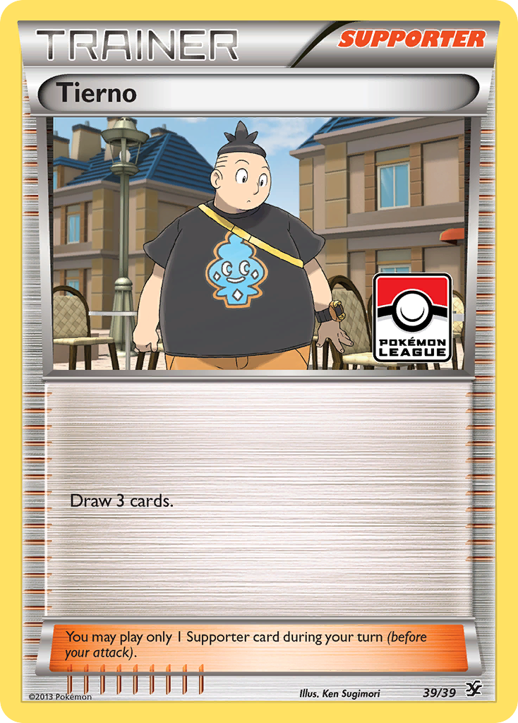 Tierno (39/39) [XY: Kalos Starter Set] | Odin's Place