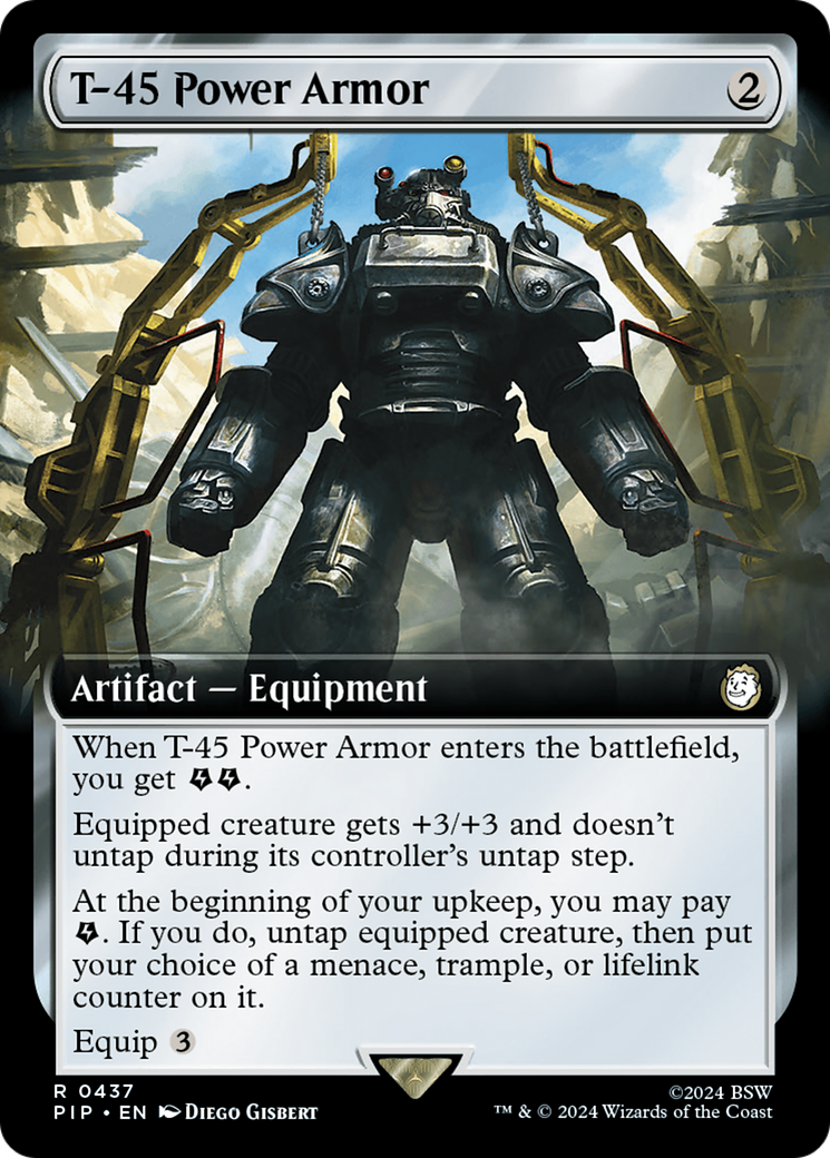 T-45 Power Armor (Extended Art) [Fallout] | Odin's Place