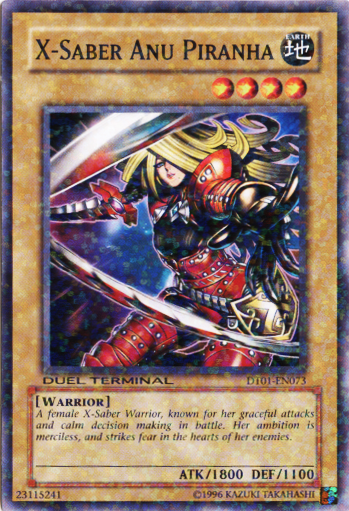 X-Saber Anu Piranha [DT01-EN073] Common | Odin's Place