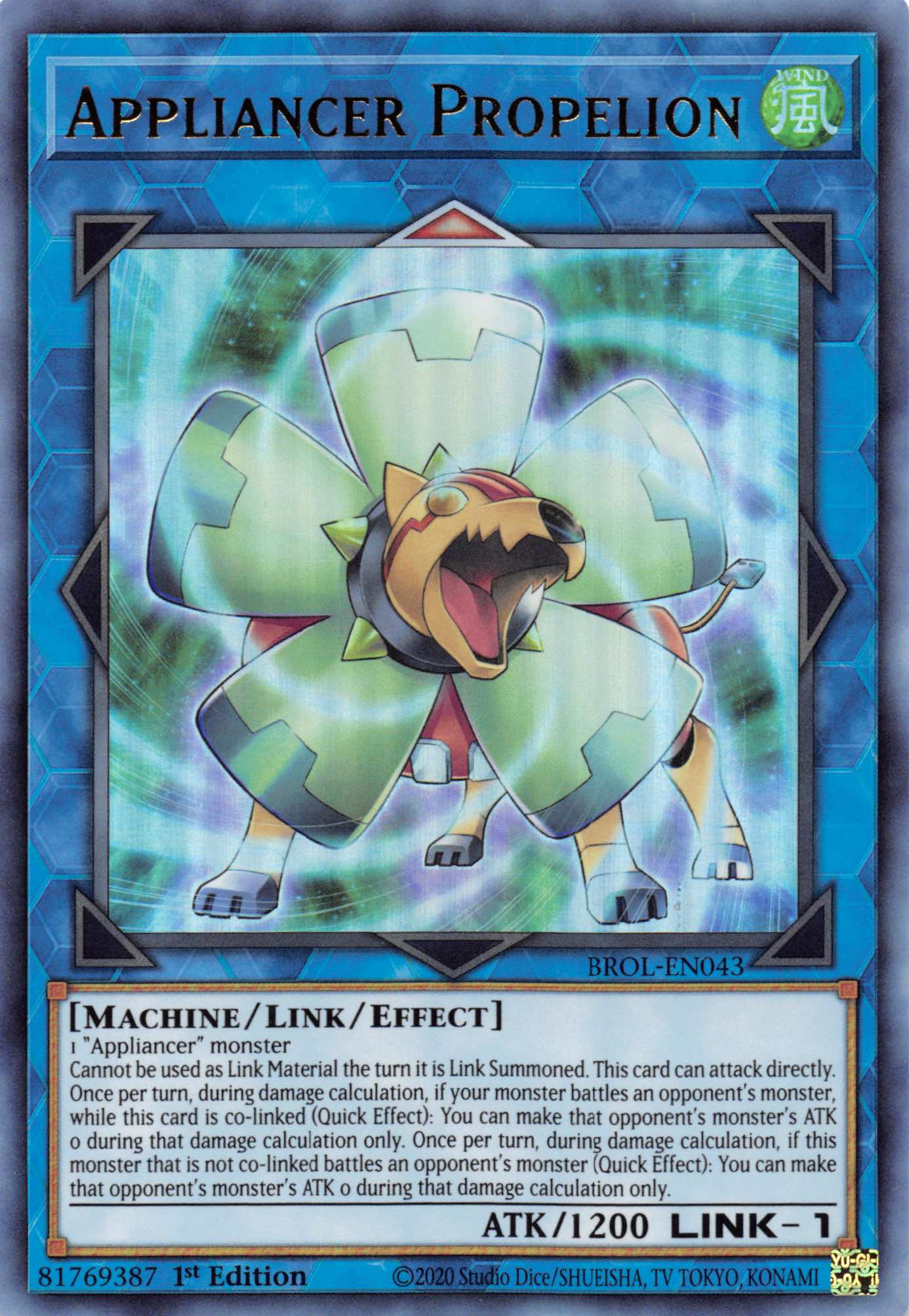 Appliancer Propelion [BROL-EN043] Ultra Rare | Odin's Place
