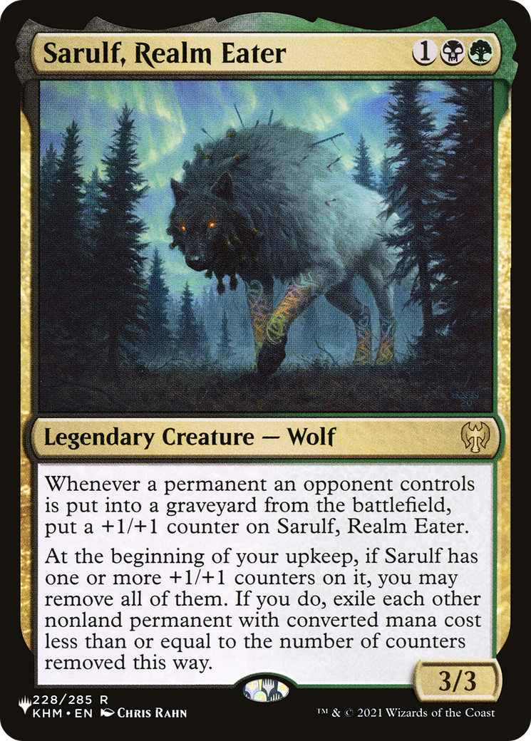 Sarulf, Realm Eater [The List] | Odin's Place