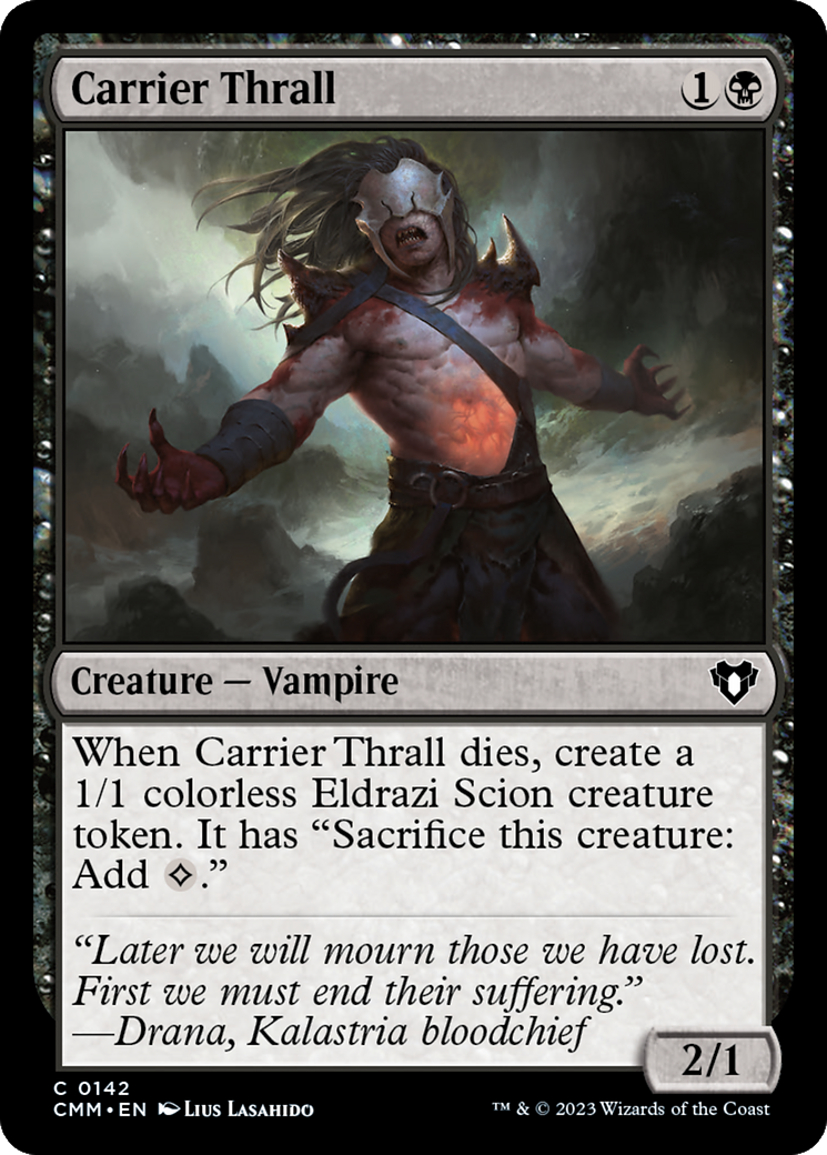 Carrier Thrall [Commander Masters] | Odin's Place