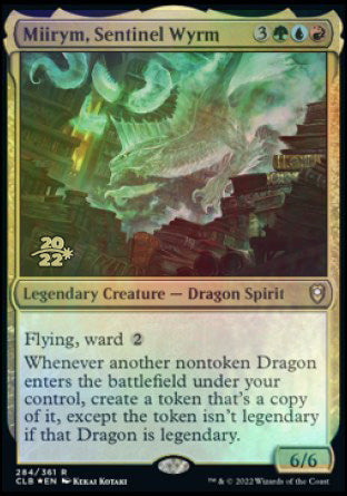Miirym, Sentinel Wyrm [Commander Legends: Battle for Baldur's Gate Prerelease Promos] | Odin's Place