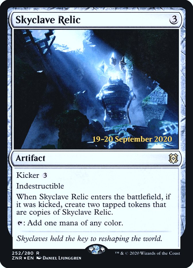 Skyclave Relic [Zendikar Rising Prerelease Promos] | Odin's Place