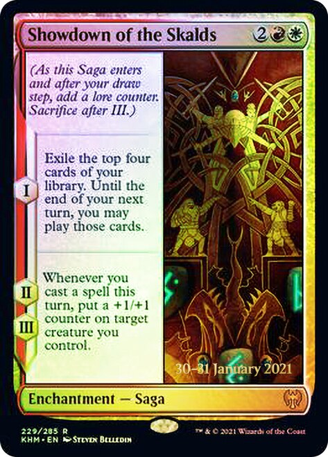 Showdown of the Skalds [Kaldheim Prerelease Promos] | Odin's Place