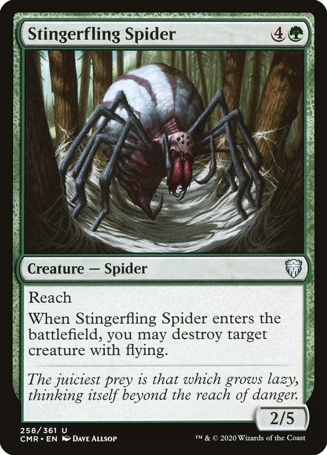 Stingerfling Spider [Commander Legends] | Odin's Place