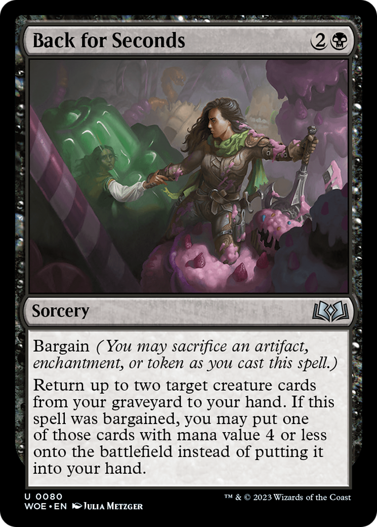 Back for Seconds [Wilds of Eldraine] | Odin's Place