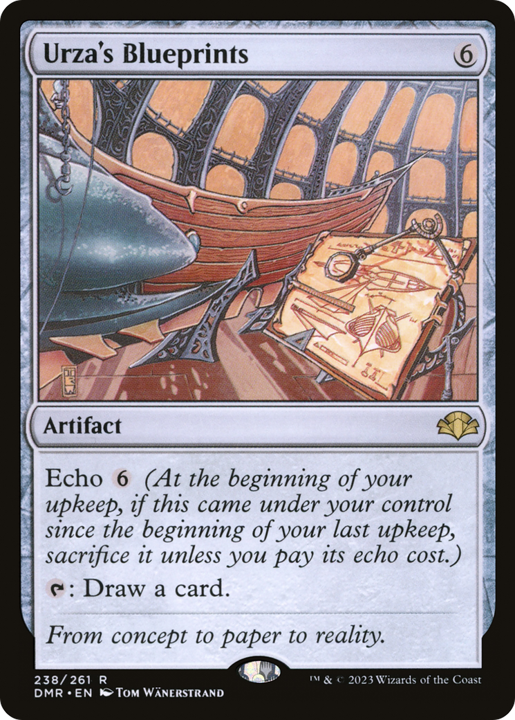 Urza's Blueprints [Dominaria Remastered] | Odin's Place