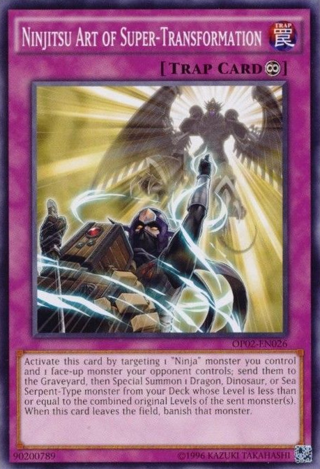 Ninjitsu Art of Super-Transformation [OP02-EN026] Common | Odin's Place