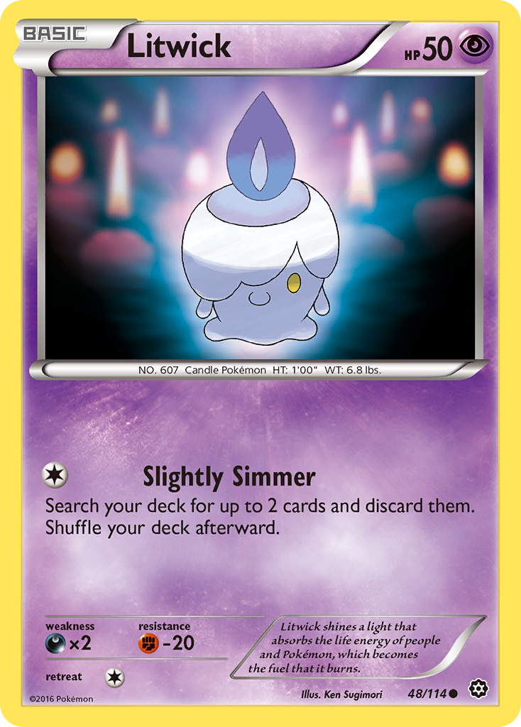 Litwick (48/114) [XY: Steam Siege] | Odin's Place