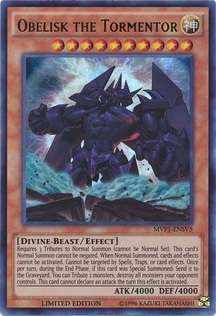 Obelisk the Tormentor [MVP1-ENSV5] Ultra Rare | Odin's Place