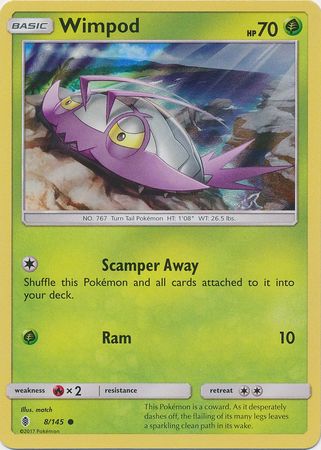 Wimpod (8/145) (Collection Promo) [Sun & Moon: Guardians Rising] | Odin's Place