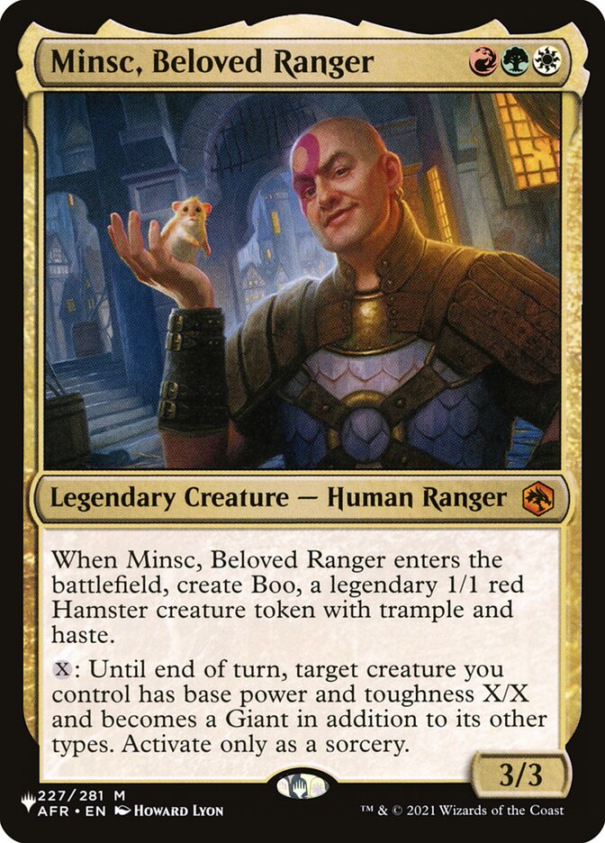 Minsc, Beloved Ranger [The List] | Odin's Place
