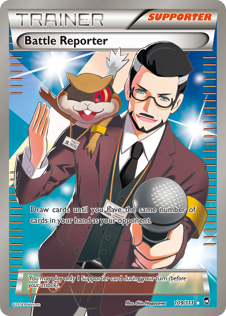 Battle Reporter (109/111) [XY: Furious Fists] | Odin's Place