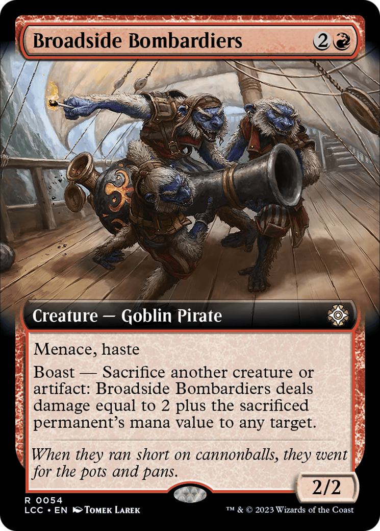 Broadside Bombardiers (Extended Art) [The Lost Caverns of Ixalan Commander] | Odin's Place