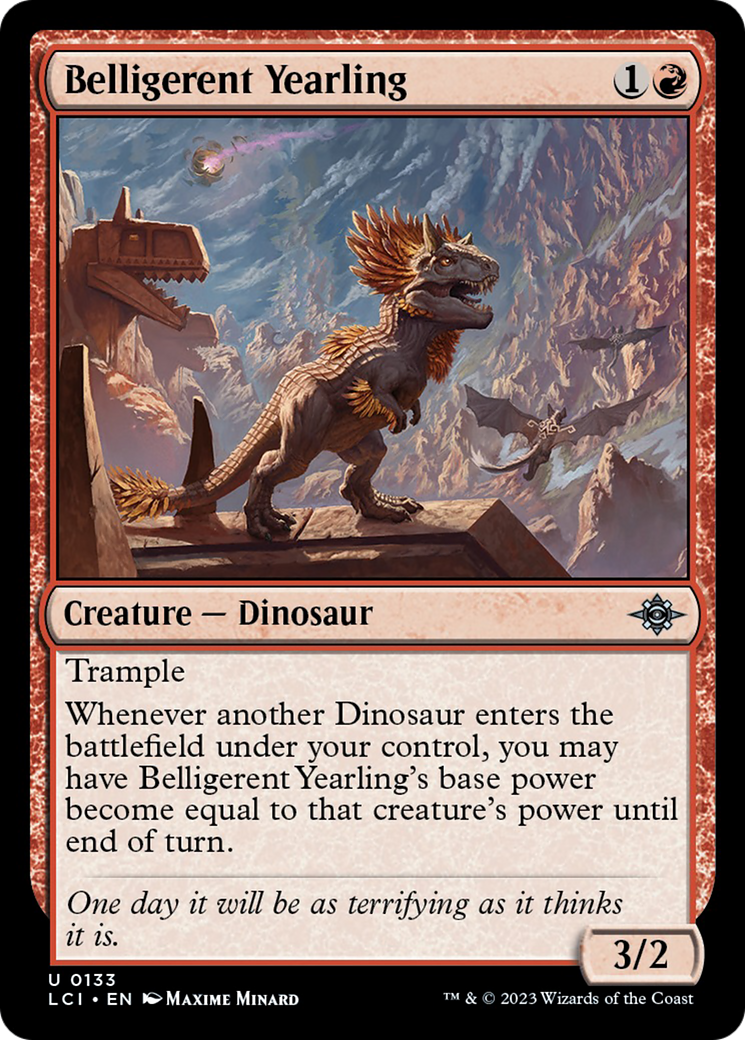 Belligerent Yearling [The Lost Caverns of Ixalan] | Odin's Place