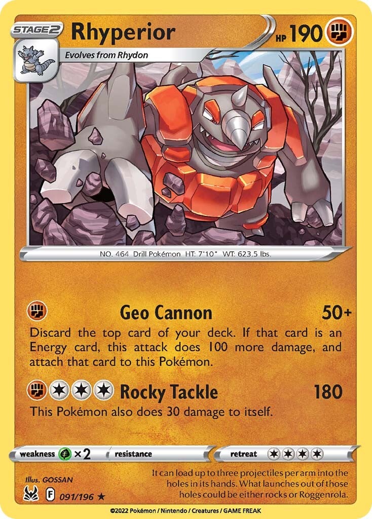 Rhyperior (091/196) [Sword & Shield: Lost Origin] | Odin's Place