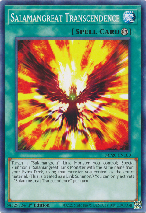 Salamangreat Transcendence [MP20-EN180] Common | Odin's Place