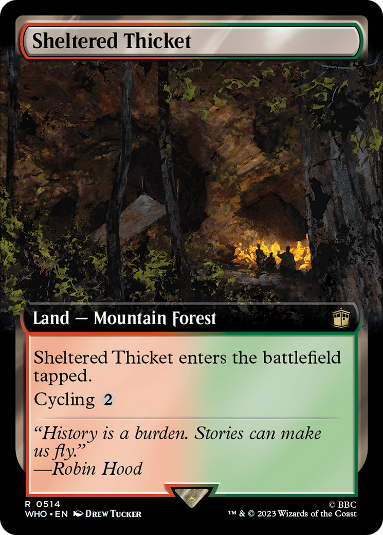 Sheltered Thicket (Extended Art) [Doctor Who] | Odin's Place