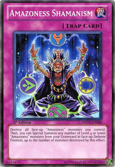 Amazoness Shamanism [DREV-EN088] Super Rare | Odin's Place