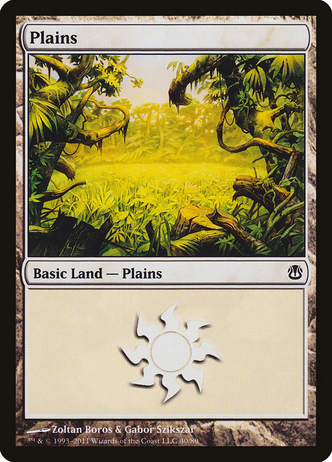 Plains (40) [Duel Decks: Ajani vs. Nicol Bolas] | Odin's Place