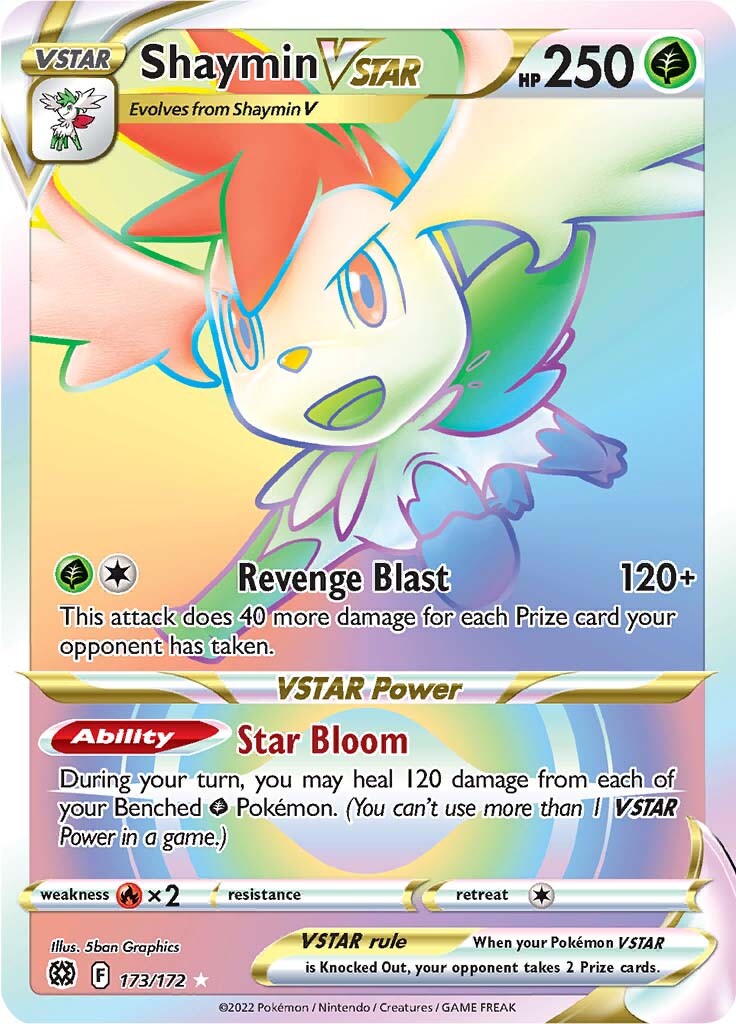 Shaymin VSTAR (173/172) [Sword & Shield: Brilliant Stars] | Odin's Place