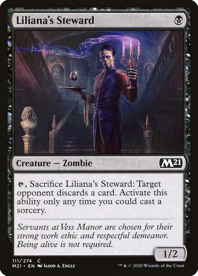 Liliana's Steward [Core Set 2021] | Odin's Place