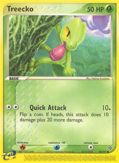 Treecko (80/97) [EX: Dragon] | Odin's Place