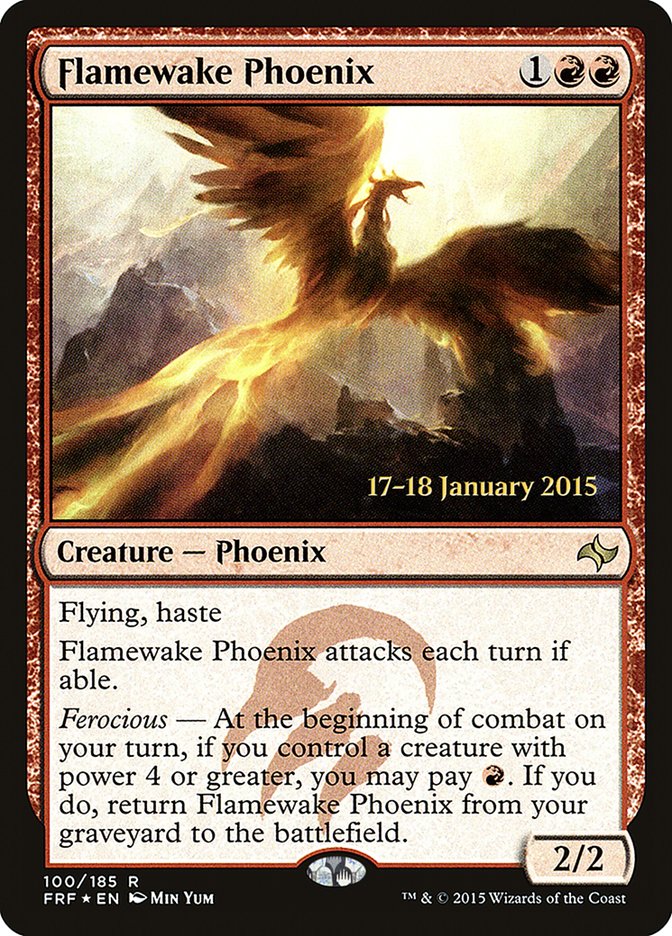 Flamewake Phoenix (100) [Fate Reforged Prerelease Promos] | Odin's Place